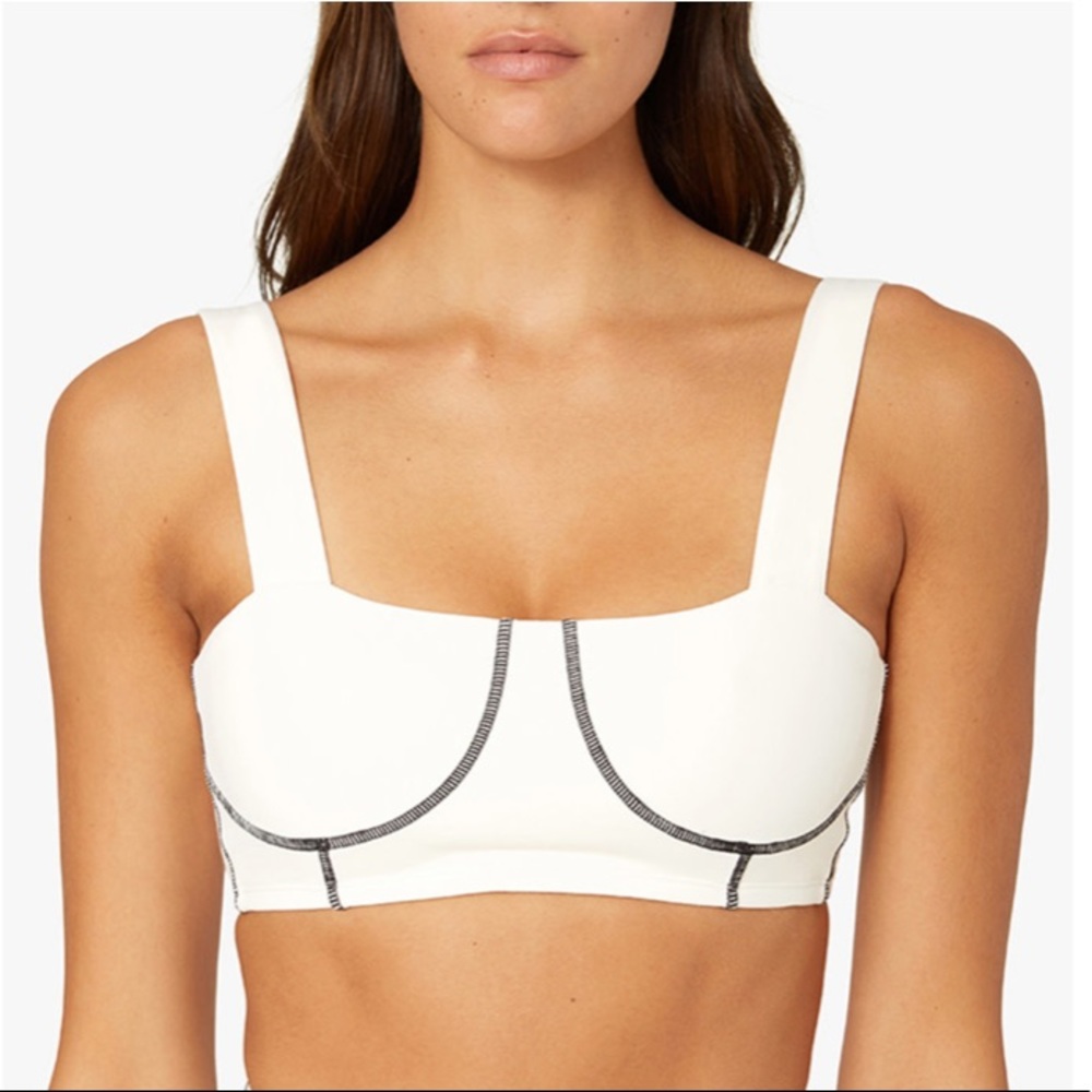 We Wore What Off White Corset Top